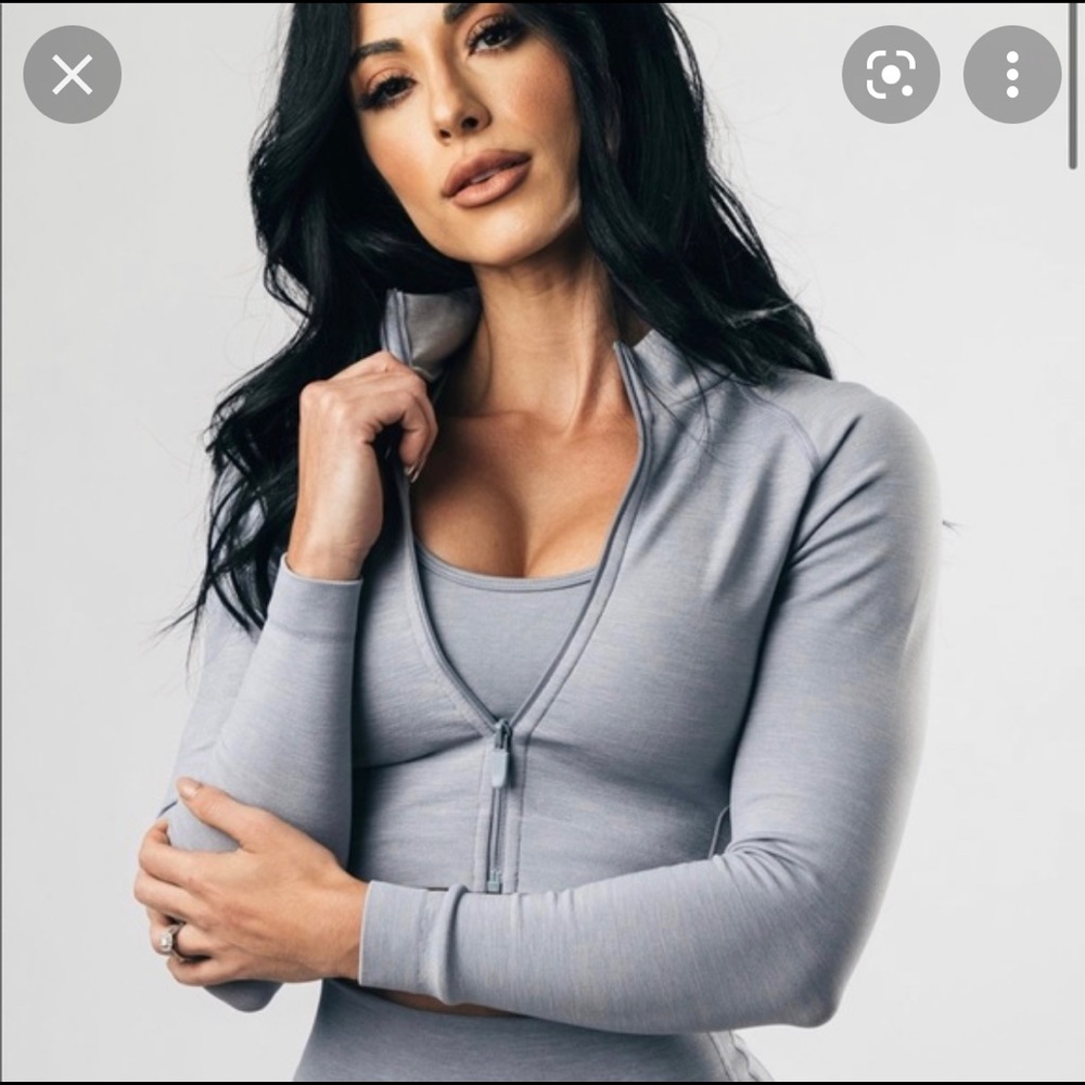 ISO shark grey seamless jacket alphalete XS or S